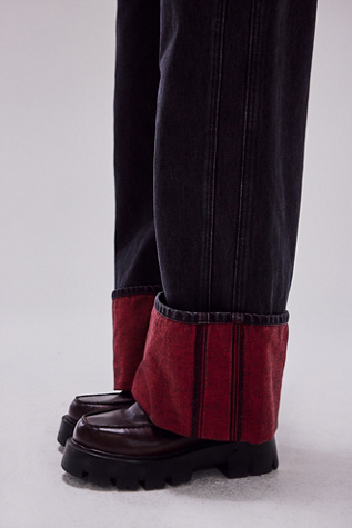 Final Countdown Cuffed Mid Rise Jeans