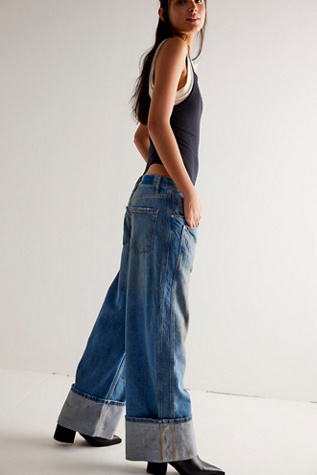 We The Free Final Countdown Cuffed Low Rise Jeans