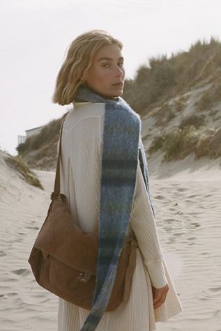 Zahara Suede Messenger Bag
