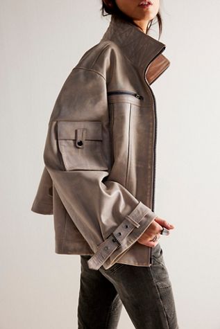 We The Free Skyline Leather Jacket