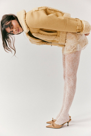 Maja Flowers Tights