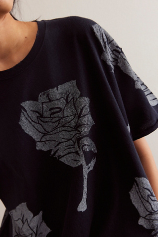 We The Free Painted Floral Tee