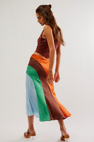 Jojo Crafty Midi Skirt