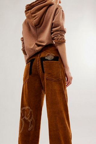 Mundaka Studded Corduroy Jeans