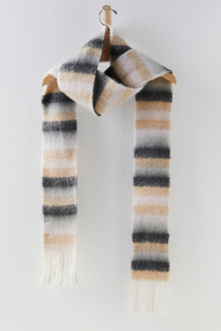 Sweet Valley Stripe Skinny Scarf