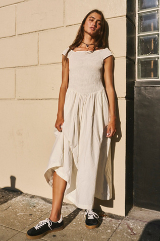 Ceci Smocked Midi