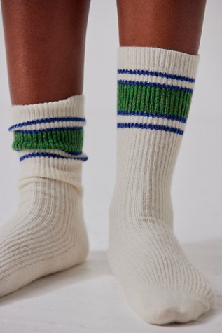 Athleisure Cashmere Crew Socks