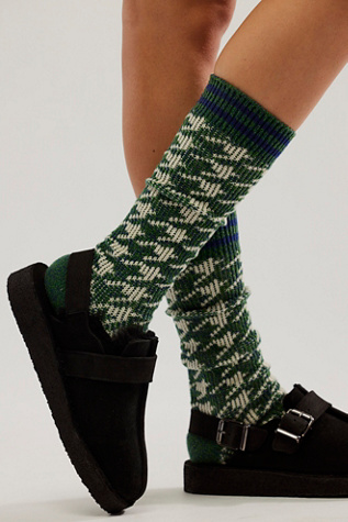 All Prepped Houndstooth Tall Socks