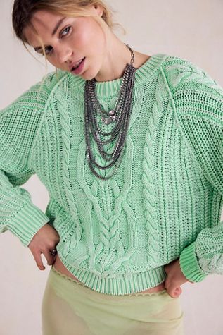 Frankie Cable Knit Sweater