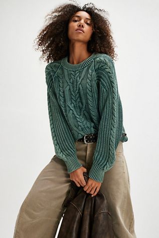 Frankie Cable Knit Sweater