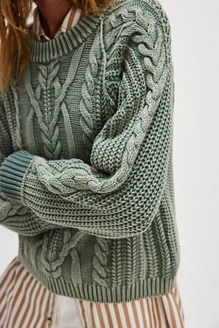 Frankie Cable Knit Sweater