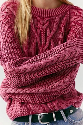 Frankie Cable Knit Sweater