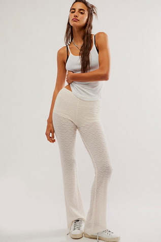 Ona Lace Flare Pants