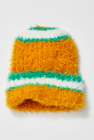 Airy Rib Stripe Beanie