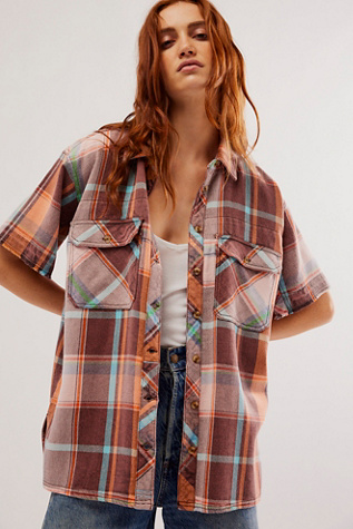 We The Free Vintage Crush Plaid Top