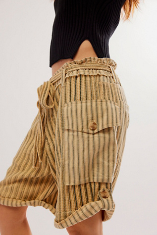 FP One Harrison Striped Shorts