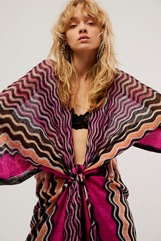 Pharaoh Fine Knit Kimono