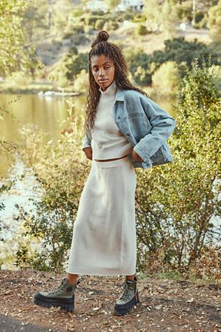 Hailee Sweater Skirt Set