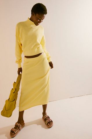Hailee Sweater Skirt Set