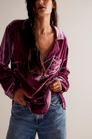 We The Free Peyton Velvet Pullover