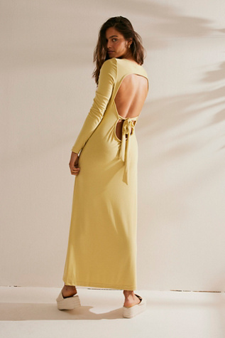 Aubre Open Back Essential Maxi