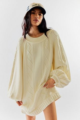 We The Free The Feels Cable Knit Sweater