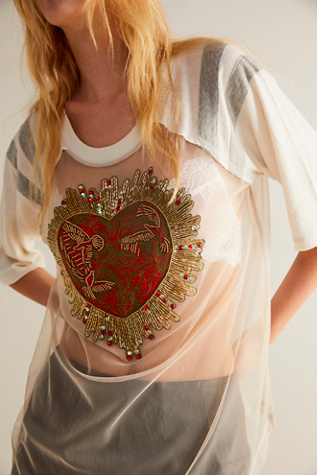 We The Free Hearts On Fire Tee