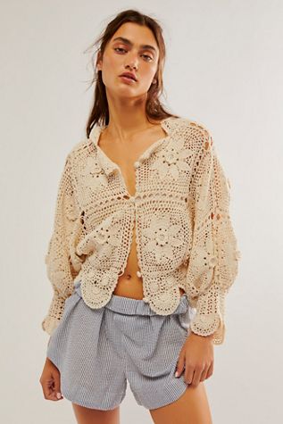 Anna Kosturova Josephine Cardigan Blouse