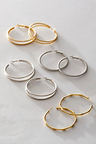 14k Gold Plated Omega Hoops