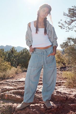 Jeans Barrel We The Free Silverton Pull-On