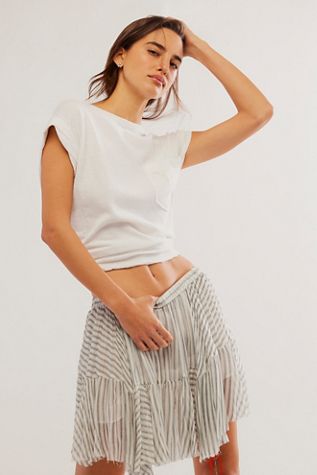 FP One Clover Printed Mini Skirt