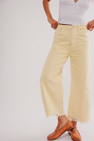 Citizens Of Humanity Ayla Raw Hem Crop Jeans