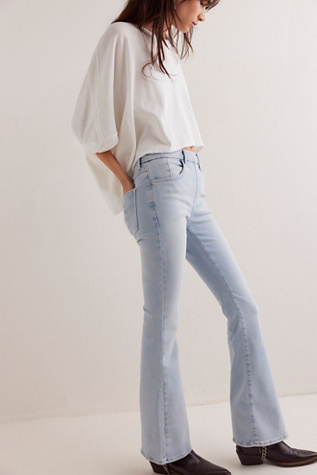 Crvy Infinite Stretch Pull On Flare Jeans