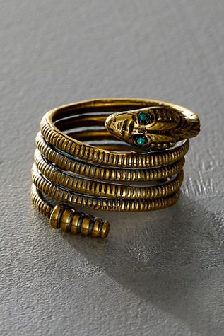 Alkemie Coil Snake Ring