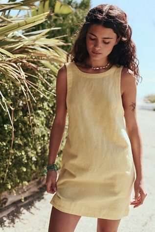 Full Of Sunshine Cotton-Linen Mini