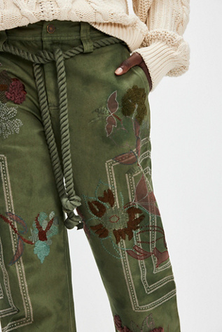 We The Free Electric Sands Embroidered Pants