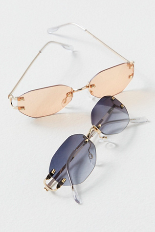 Kai Rimless Slim Sunnies