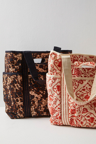 Printed Caravan Tote