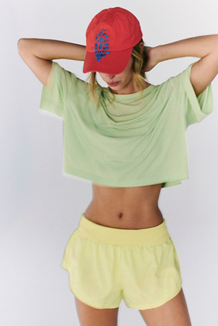 Tempo Cropped Boyfriend Tee