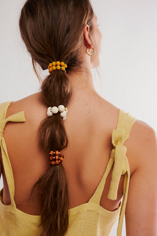 Keep It Simple Beaded Hair Tie