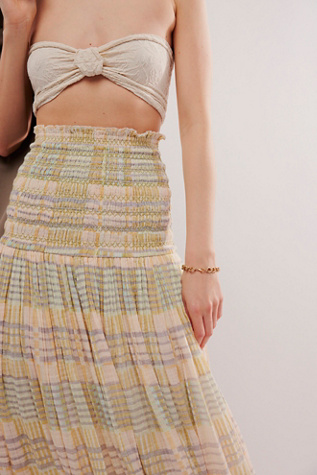 Fp One Ravenna Printed Convertible Maxi Skirt