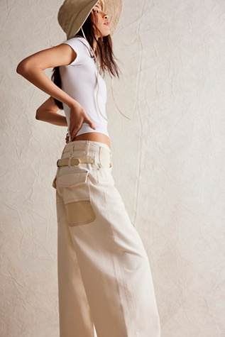 We The Free Waterfalls Baggy Wide Leg Jeans