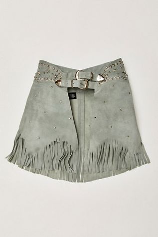 Understated Leather Paris Texas Skirt Belt