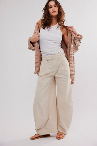 Tegan Washed Barrel Trousers