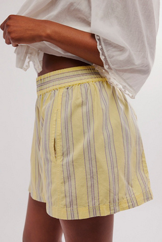 Get Free Striped Pull On Shorts