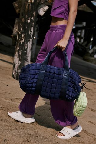 Quilted Duffle Bag