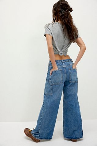 CRVY Outlaw Wide-Leg Jeans