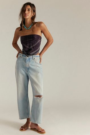 We The Free Deep Trance Dropped Boyfriend Jeans