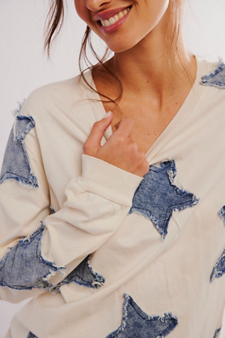 Oneteaspoon Denim Star Bf Long Sleeve
