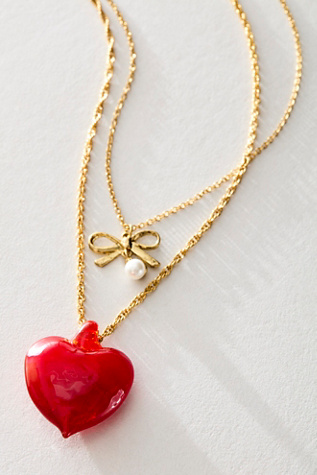 Half Past Nine Gold Plated Necklace